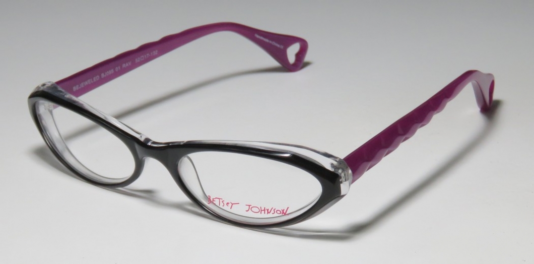 BETSEY JOHNSON BEJEWELED BJ095 in color 01RAV