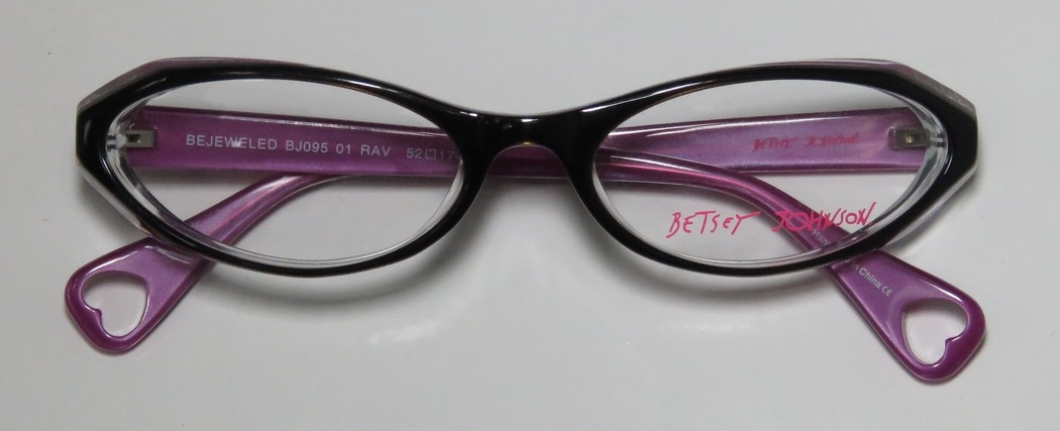 BETSEY JOHNSON BEJEWELED BJ095 in color 01RAV