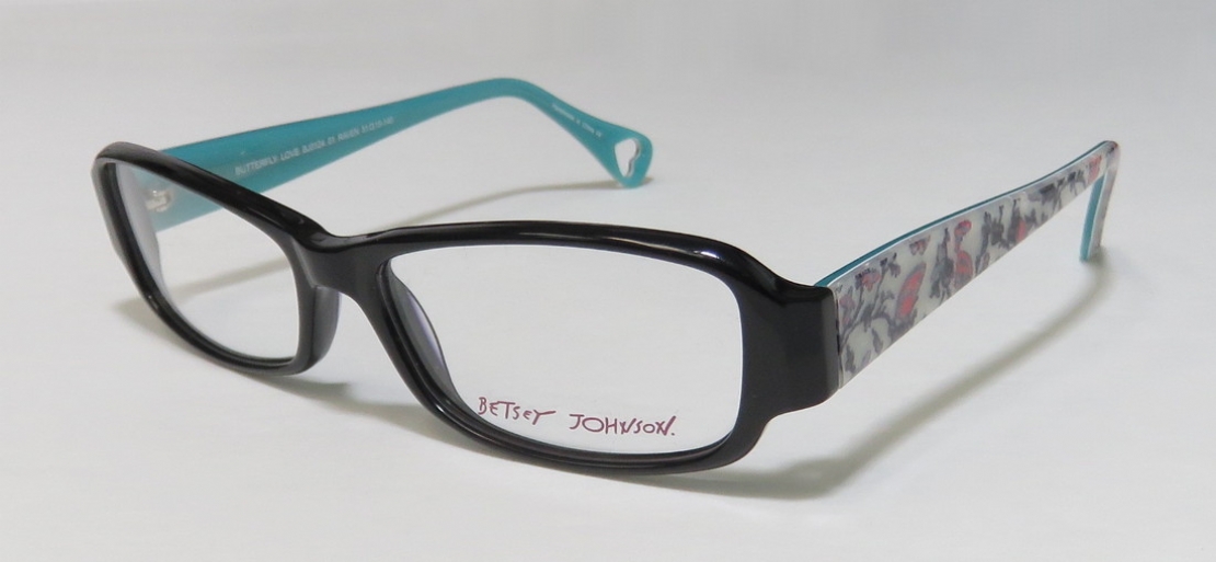 BETSEY JOHNSON BUTTERFLY LOVE BJ0124 in color 01RAVEN