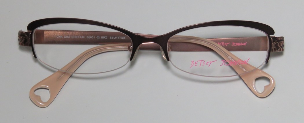 BETSEY JOHNSON CHA CHA CHEETAH BJ051 in color 02BRZ
