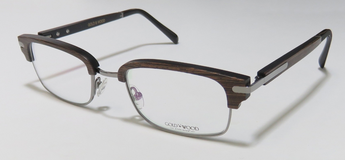 GOLD & WOOD B33.2 in color BROWNGUNMETALBLACK