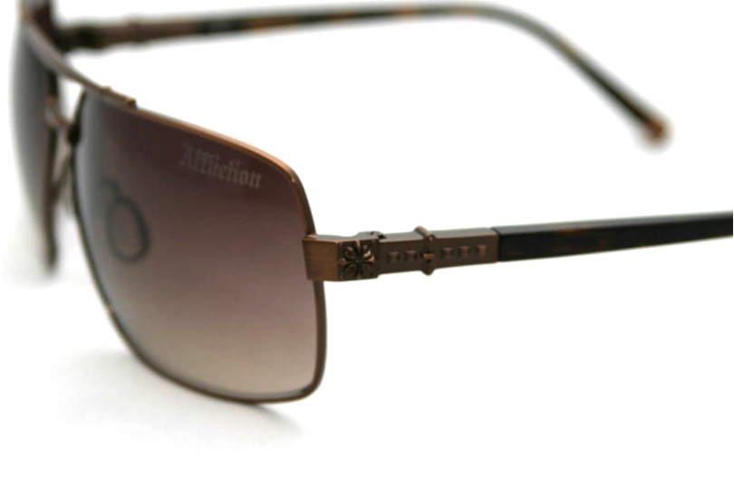 AFFLICTION MAC in color TORTOISECOCOA