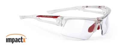 RUDY PROJECT EXOWIND IMPACTX in color CRYSTAL-IMPACTX-PHOTOCHROMIC-CLEAR-LENS